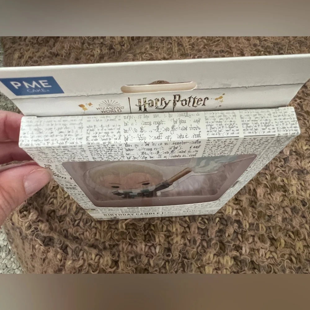 Harry Potter PME Birthday Candle Draco Malfoy Cupcake Cake Decoration Party NEW